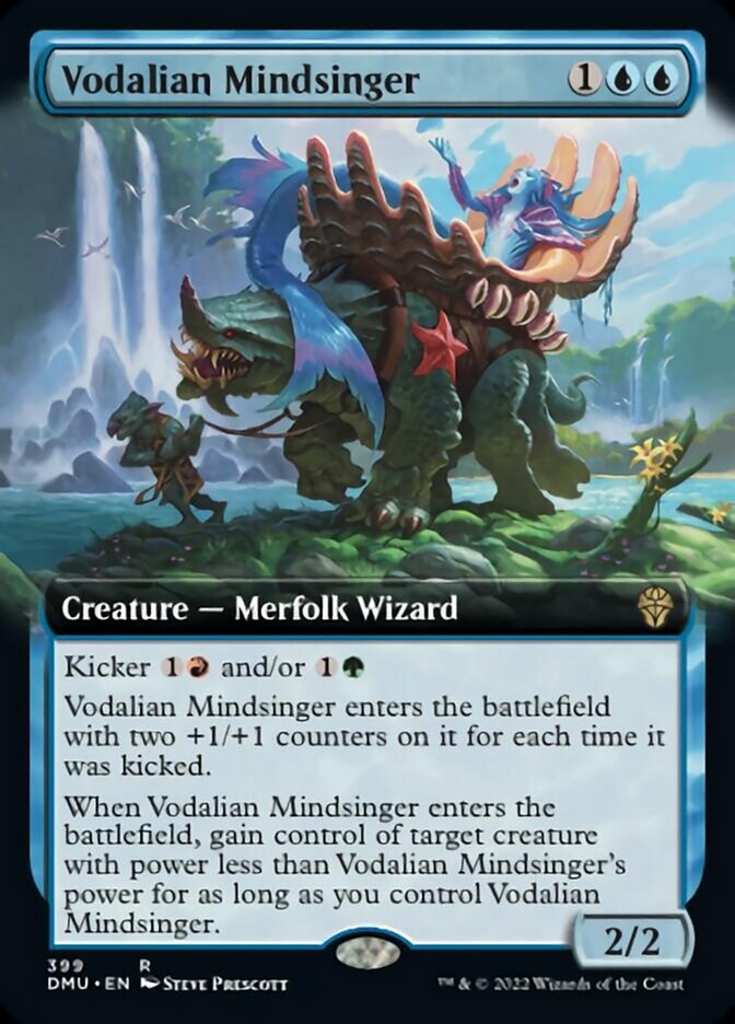 Vodalian Mindsinger (Extended Art) [Dominaria United] | GrognardGamesBatavia