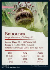 Beholder Art Card [Dungeons & Dragons: Adventures in the Forgotten Realms Art Series] | GrognardGamesBatavia