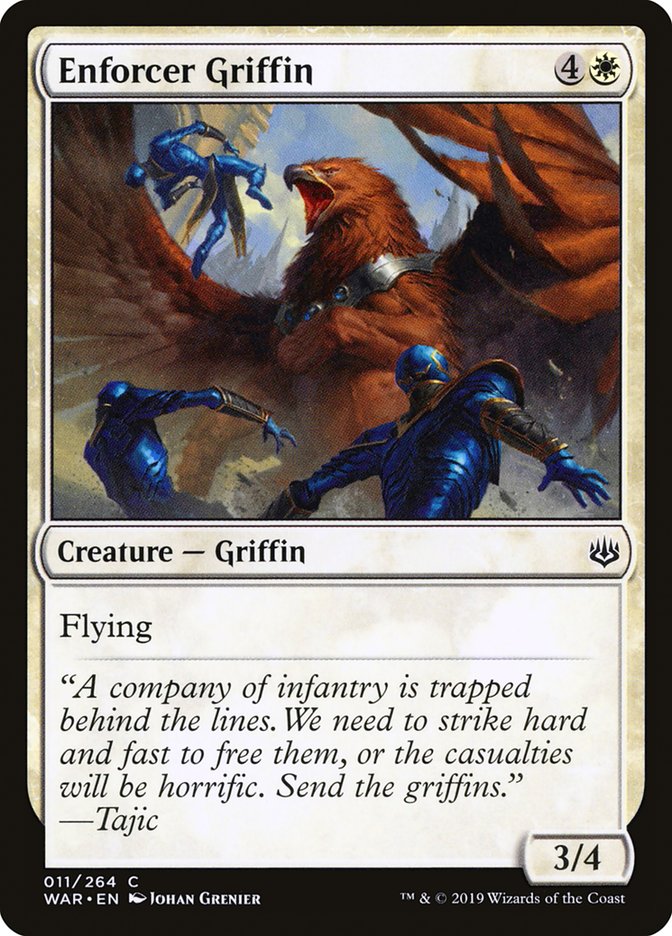 Enforcer Griffin [War of the Spark] | GrognardGamesBatavia