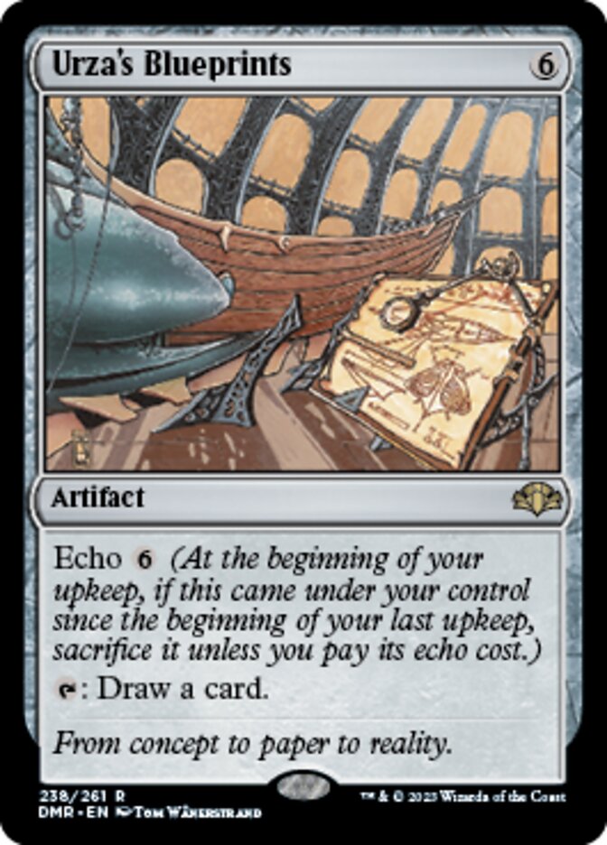 Urza's Blueprints [Dominaria Remastered] | GrognardGamesBatavia