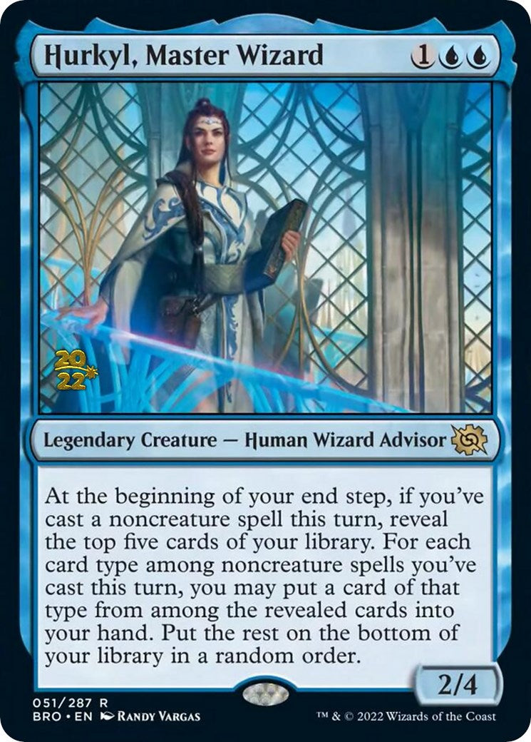 Hurkyl, Master Wizard [The Brothers' War Prerelease Promos] | GrognardGamesBatavia