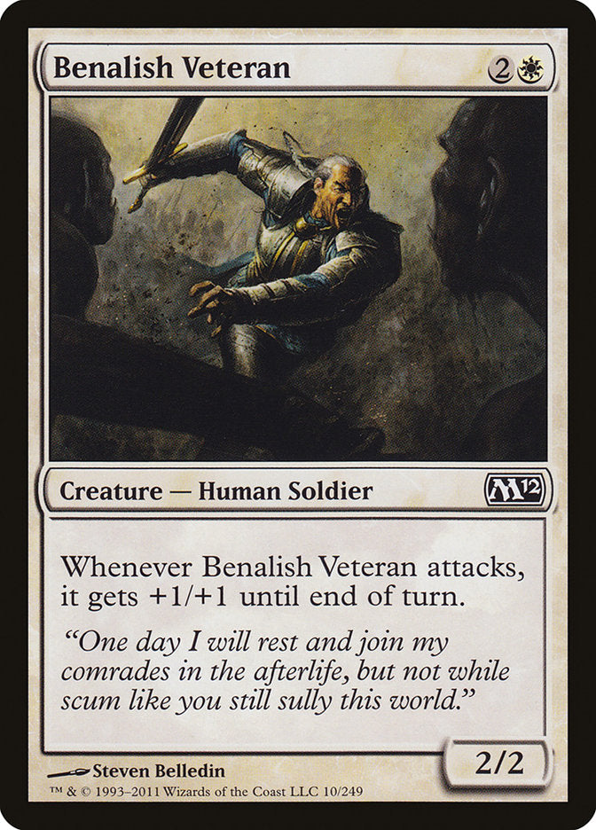 Benalish Veteran [Magic 2012] | GrognardGamesBatavia
