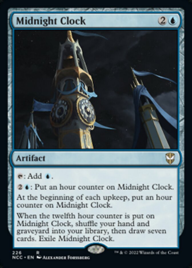 Midnight Clock [Streets of New Capenna Commander] | GrognardGamesBatavia