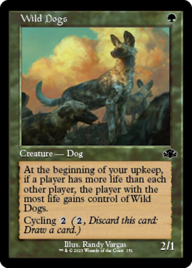 Wild Dogs (Retro) [Dominaria Remastered] | GrognardGamesBatavia