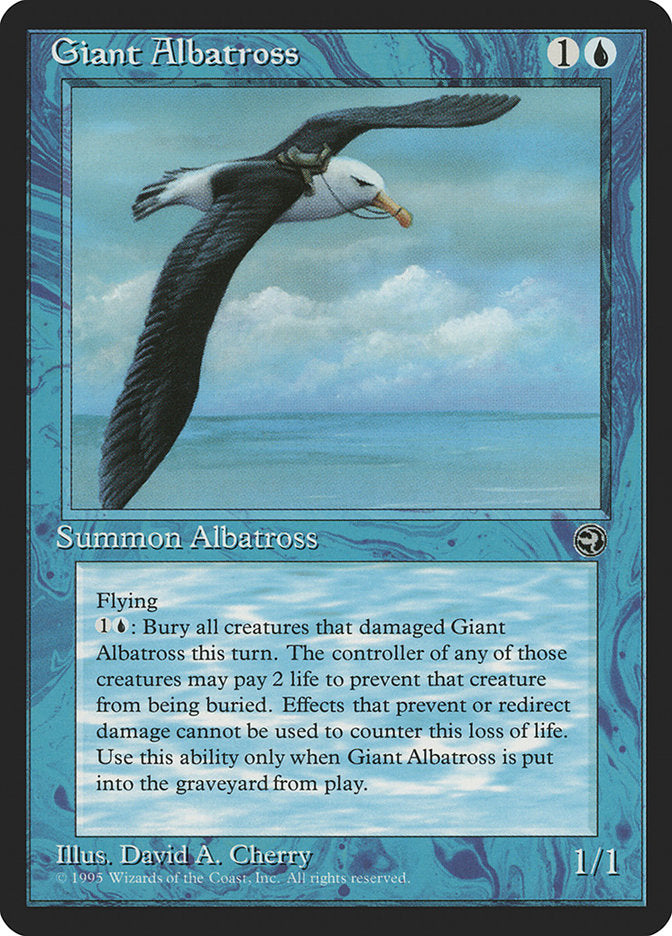 Giant Albatross (Empty Ocean) [Homelands] | GrognardGamesBatavia