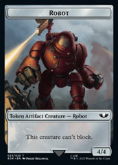 Astartes Warrior (001) // Robot Double-Sided Token [Universes Beyond: Warhammer 40,000 Tokens] | GrognardGamesBatavia