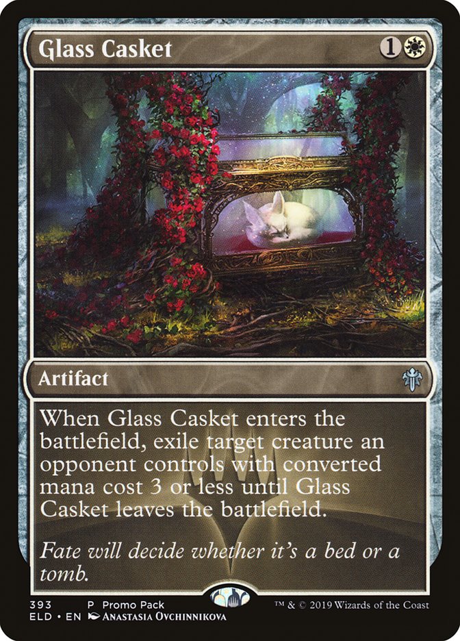 Glass Casket (Promo Pack) [Throne of Eldraine Promos] | GrognardGamesBatavia