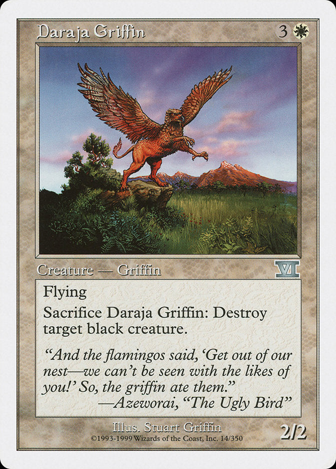 Daraja Griffin [Classic Sixth Edition] | GrognardGamesBatavia