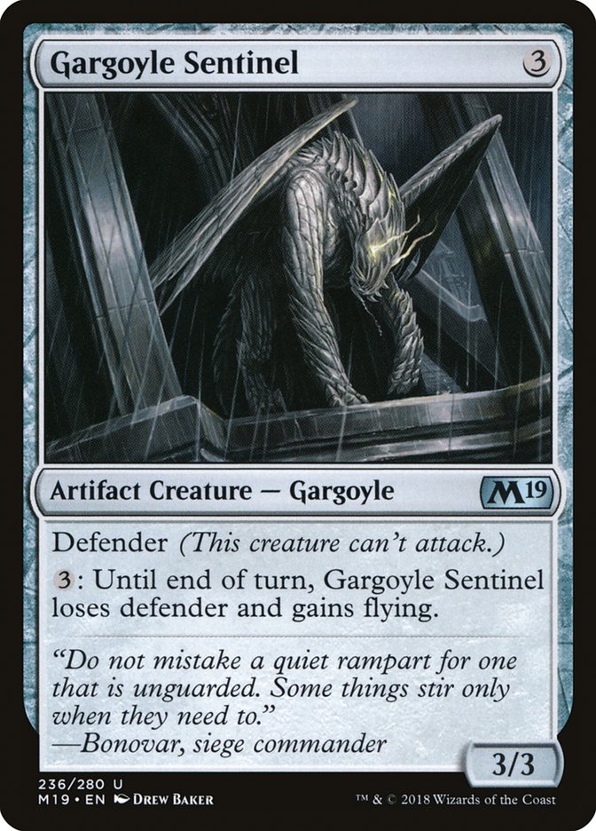 Gargoyle Sentinel [Core Set 2019] | GrognardGamesBatavia