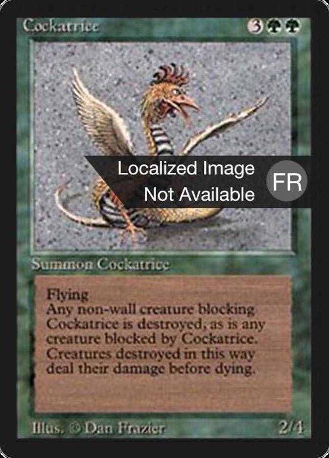 Cockatrice [Foreign Black Border] | GrognardGamesBatavia