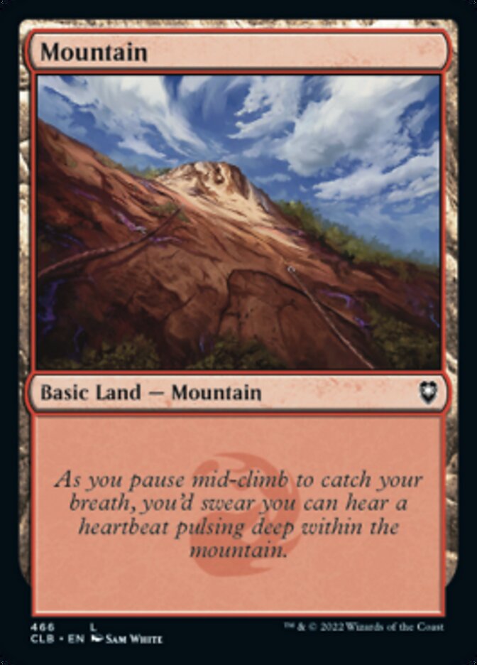 Mountain (466) [Commander Legends: Battle for Baldur's Gate] | GrognardGamesBatavia