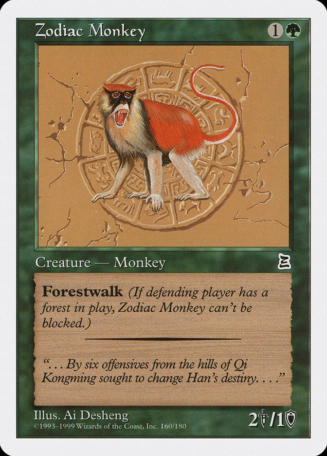 Zodiac Monkey [Portal Three Kingdoms] | GrognardGamesBatavia