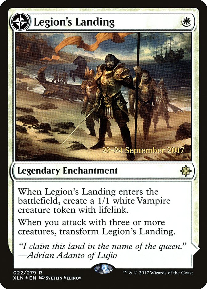 Legion's Landing // Adanto, the First Fort [Ixalan Prerelease Promos] | GrognardGamesBatavia