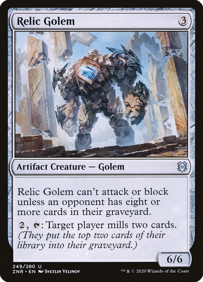 Relic Golem [Zendikar Rising] | GrognardGamesBatavia