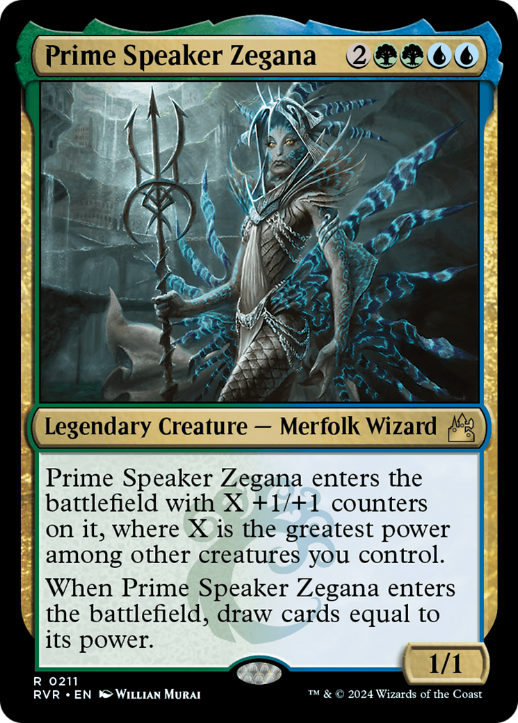 Prime Speaker Zegana [Ravnica Remastered] | GrognardGamesBatavia