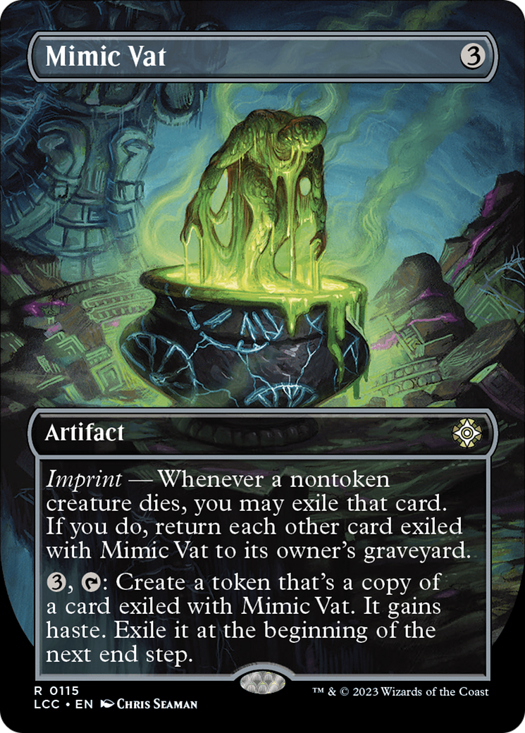 Mimic Vat (Borderless) [The Lost Caverns of Ixalan Commander] | GrognardGamesBatavia