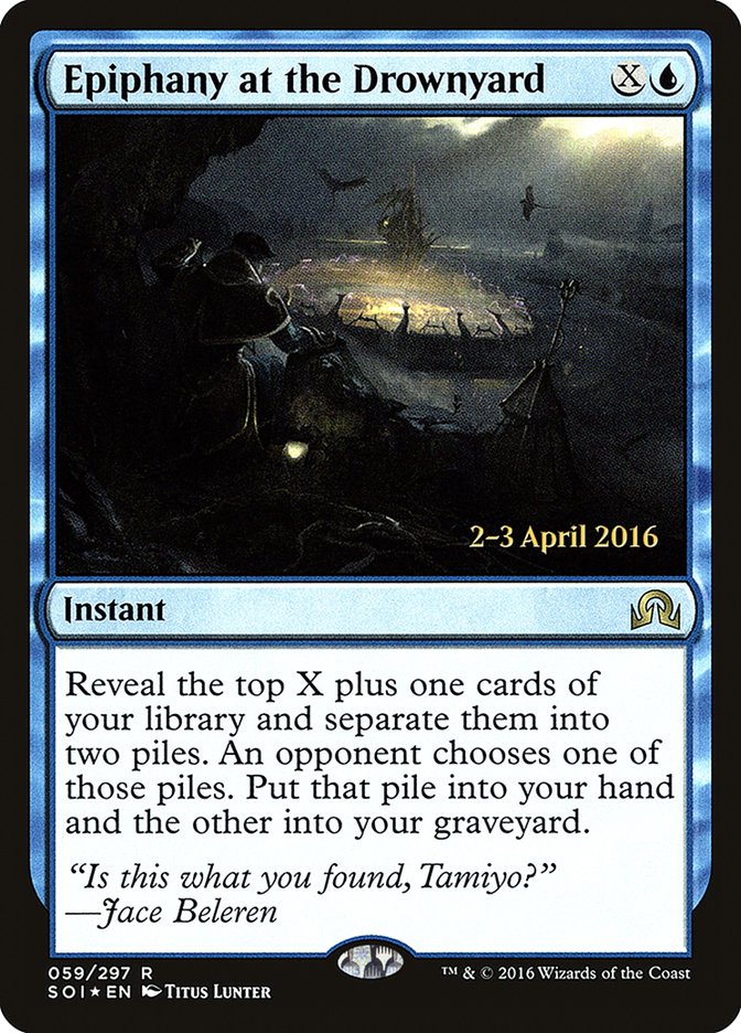 Epiphany at the Drownyard [Shadows over Innistrad Prerelease Promos] | GrognardGamesBatavia