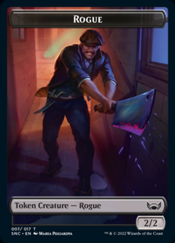 Rogue Token [Streets of New Capenna Tokens] | GrognardGamesBatavia