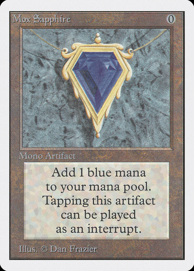 Mox Sapphire [Unlimited Edition] | GrognardGamesBatavia