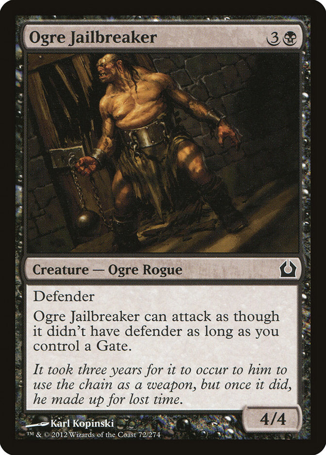 Ogre Jailbreaker [Return to Ravnica] | GrognardGamesBatavia