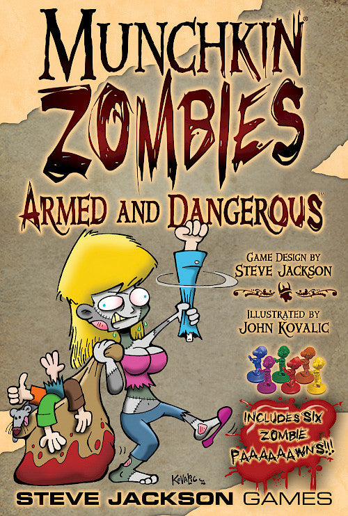 Munchkin Zombies: Armed and Dangerous | GrognardGamesBatavia