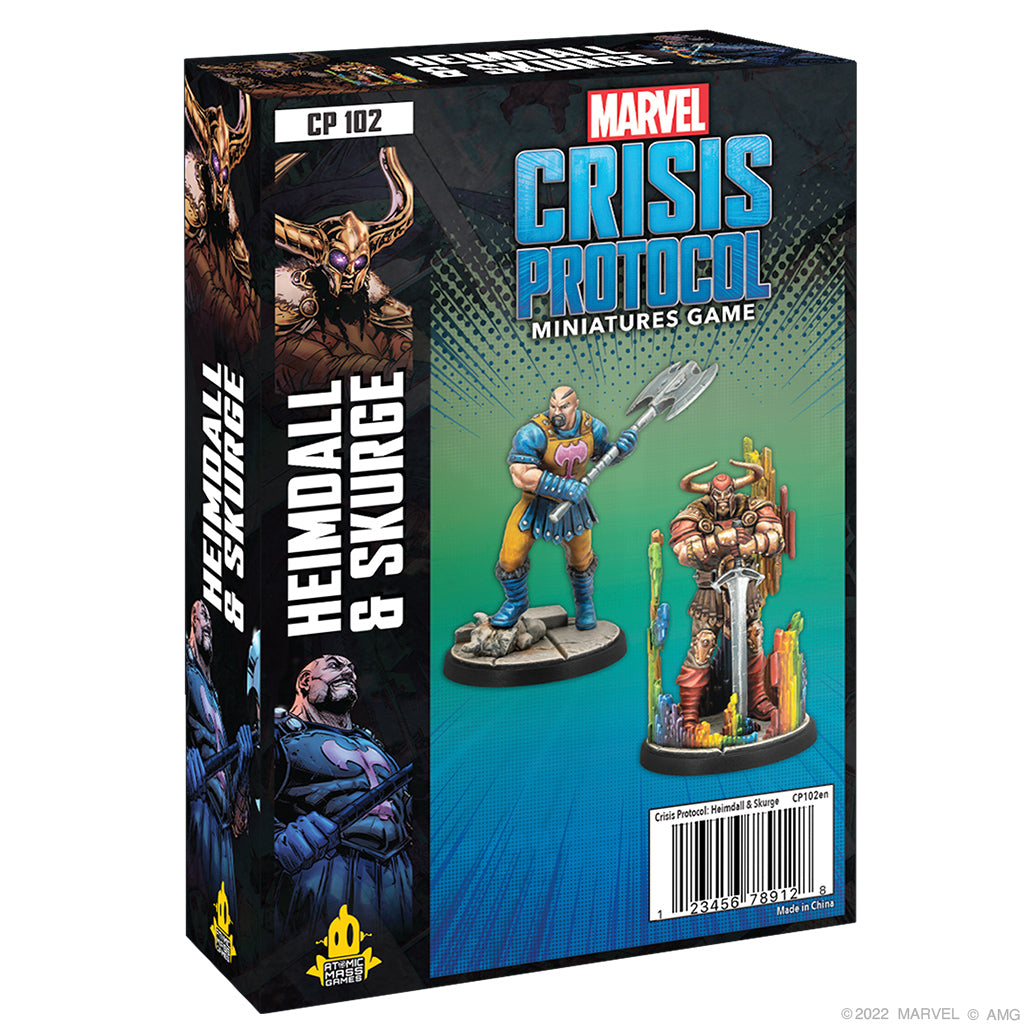 CP 102 Marvel Crisis Protocol: HEIMDALL & SKURGE CHARACTER PACK | GrognardGamesBatavia