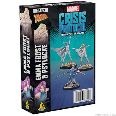 Marvel Crisis Protocol: CP 103 Emma Frost and Psylocke | GrognardGamesBatavia