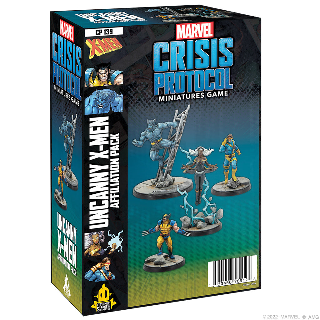 CP139 Marvel Crisis Protocol: UNCANNY X-MEN AFFILIATION PACK | GrognardGamesBatavia