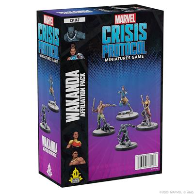 Marvel Crisis Protocol: CP 147 Wakanda Affiliation Pack | GrognardGamesBatavia