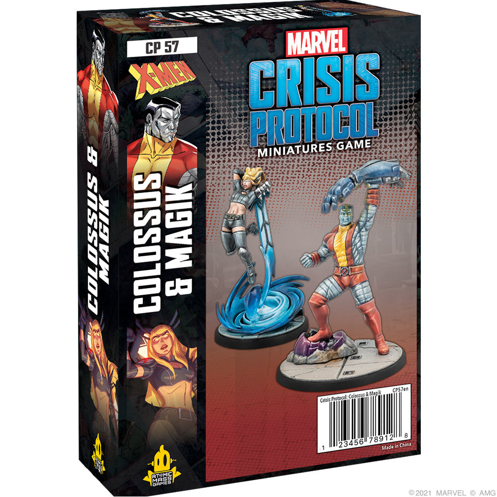 CP 57 Marvel Crisis Protocol: Colossus and Magik | GrognardGamesBatavia