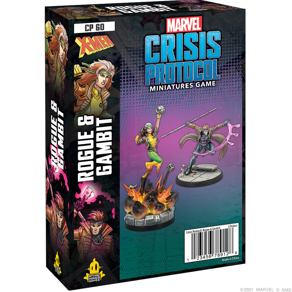 CP 60 Marvel Crisis Protocol: Rogue and Gambit | GrognardGamesBatavia