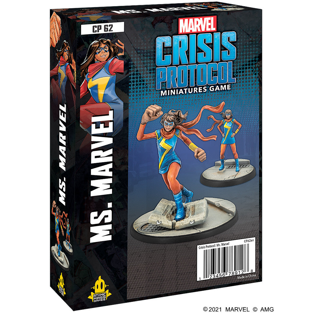 CP 62 Marvel Crisis Protocol: Ms. Marvel | GrognardGamesBatavia