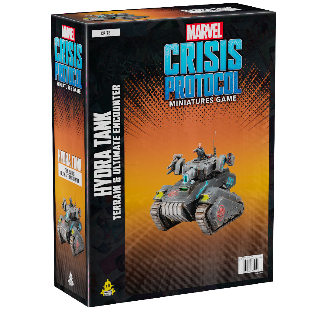 CP 78 Marvel Crisis Protocol: HYDRA TANK TERRAIN & ULTIMATE ENCOUNTER | GrognardGamesBatavia