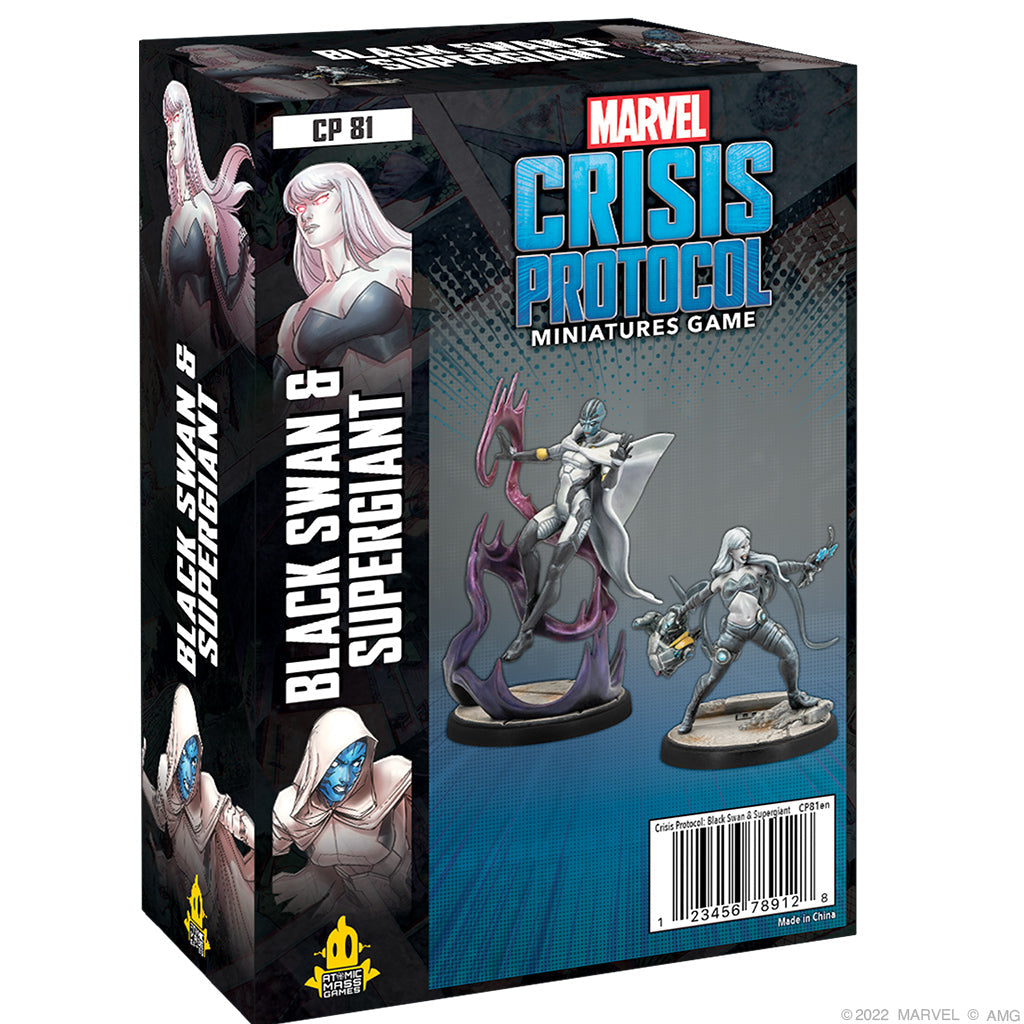 CP 81 Marvel Crisis Protocol: BLACK SWAN & SUPERGIANT | GrognardGamesBatavia