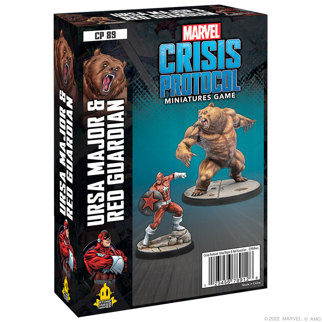 CP 89 Marvel Crisis Protocol: RED GUARDIAN & URSA MAJOR | GrognardGamesBatavia