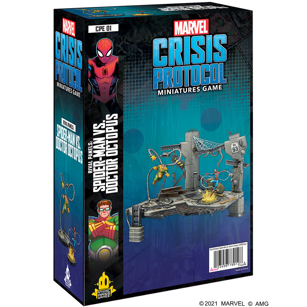 CPE 01 Marvel Crisis Protocol: Spider-Man vs Doctor Octopus | GrognardGamesBatavia