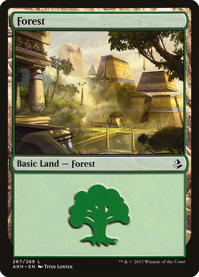 Forest (267) [Amonkhet] | GrognardGamesBatavia