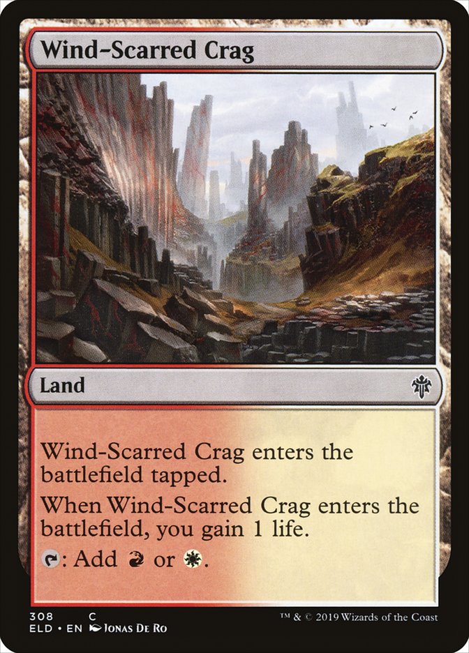 Wind-Scarred Crag [Throne of Eldraine] | GrognardGamesBatavia