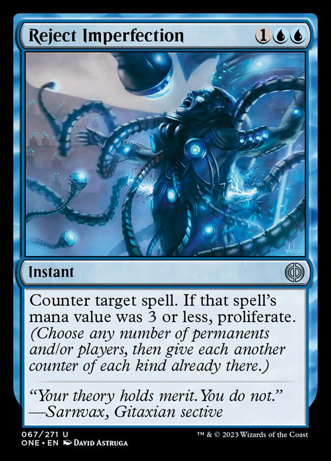 Reject Imperfection [Phyrexia: All Will Be One] | GrognardGamesBatavia