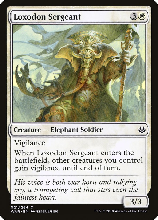 Loxodon Sergeant [War of the Spark] | GrognardGamesBatavia