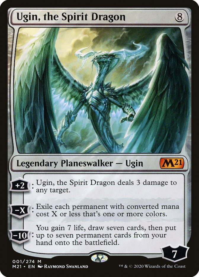 Ugin, the Spirit Dragon [Core Set 2021] | GrognardGamesBatavia