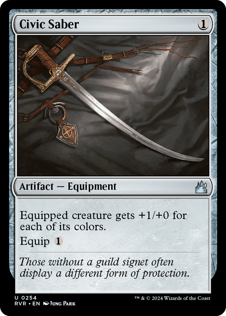 Civic Saber [Ravnica Remastered] | GrognardGamesBatavia