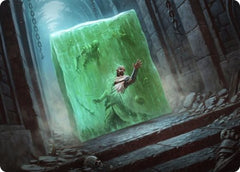 Gelatinous Cube Art Card [Dungeons & Dragons: Adventures in the Forgotten Realms Art Series] | GrognardGamesBatavia