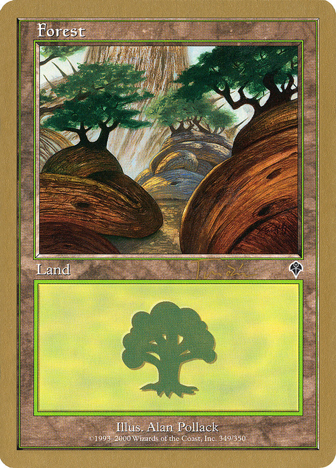 Forest (jt349a) (Jan Tomcani) [World Championship Decks 2001] | GrognardGamesBatavia