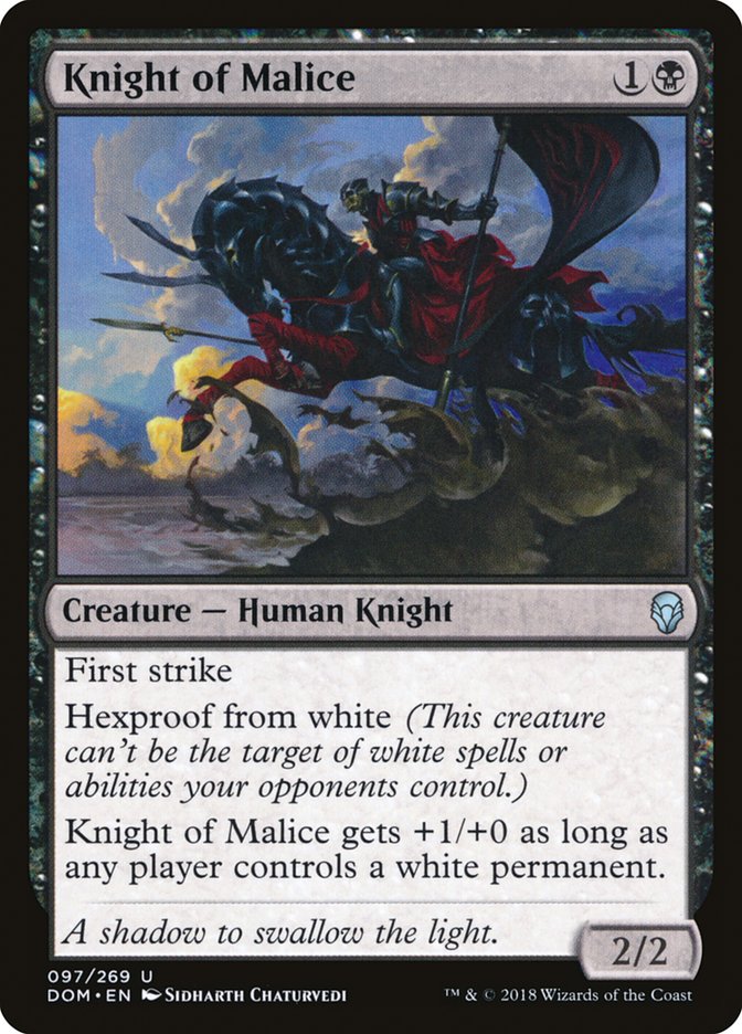 Knight of Malice [Dominaria] | GrognardGamesBatavia