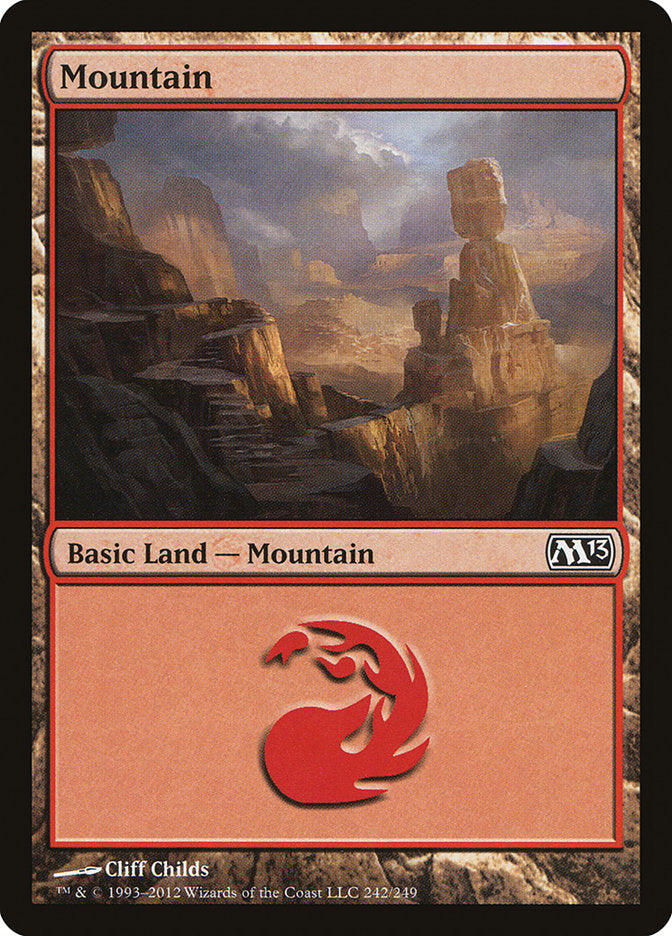 Mountain (242) [Magic 2013] | GrognardGamesBatavia