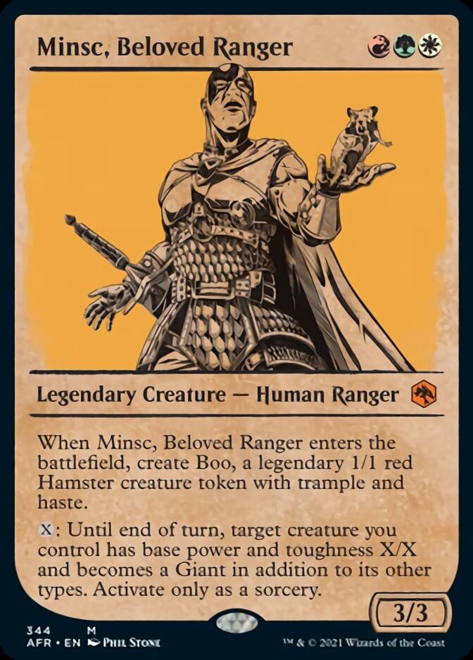 Minsc, Beloved Ranger (Showcase) [Dungeons & Dragons: Adventures in the Forgotten Realms] | GrognardGamesBatavia