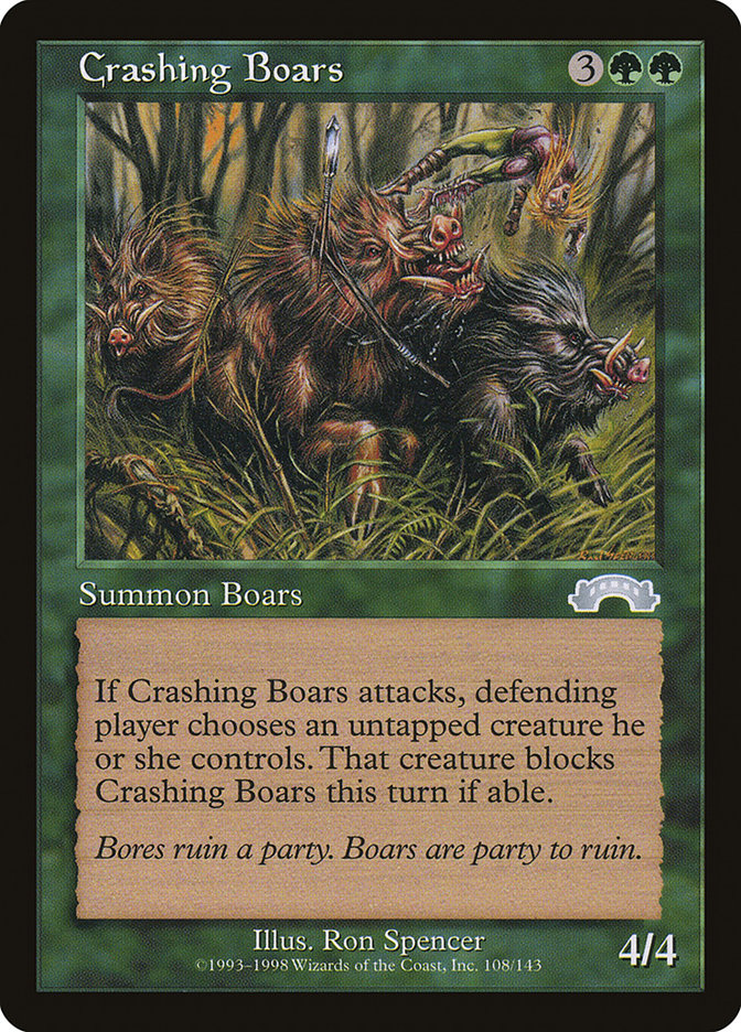 Crashing Boars [Exodus] | GrognardGamesBatavia