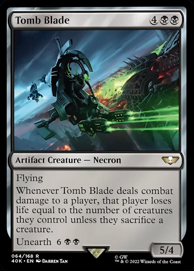 Tomb Blade (Surge Foil) [Universes Beyond: Warhammer 40,000] | GrognardGamesBatavia