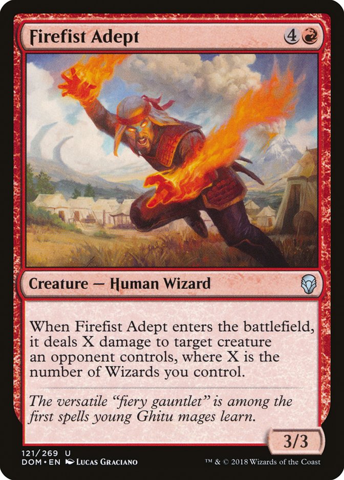 Firefist Adept [Dominaria] | GrognardGamesBatavia